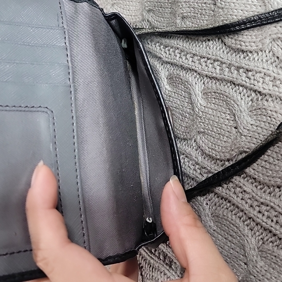 Black Fossil Wristlet/Crossbody - Picture 6 of 14